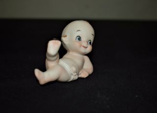 Vintage Baby Kewpie Cupie Doll Ceramic Figurine Japan Bisque Porcelain 4