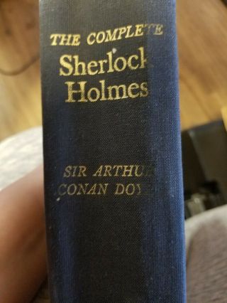 The Complete Sherlock Holmes By Sir Arthur Conan Doyle Vintage Book Hard Cover