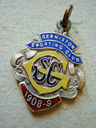 Antique Horse Racing Badge? Germiston Sporting Club 1908 - 1909