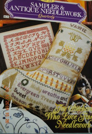 Sampler & Antique Needlework Quarterly Volume 13
