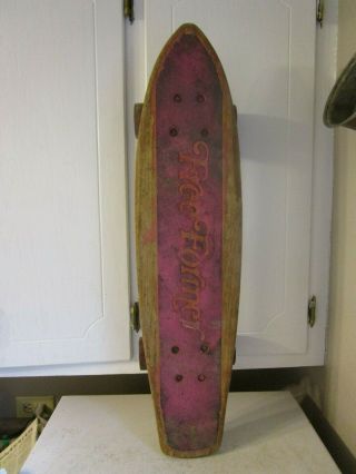 Vintage Wood California Former Skateboard Estate Find 27 1/2 "
