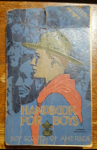 Vintage Antique Boy Scout “handbook For Boys” Boy Scouts Of America