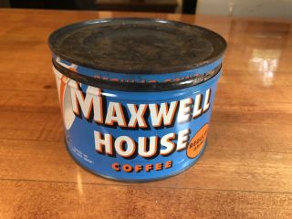 Antique Coffee Tin Maxwell House