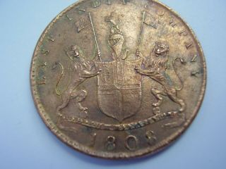 1808 Eic East India Company Shipwreck Coin From Admiral Gardner / Ship Wreck