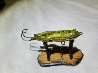 Pflueger Conrad Frog Bait Antique Fishing Lure NR 3