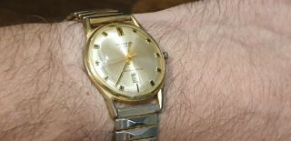 Vintage 1970s Veranda Swiss 17 Jewels Automatic Wristwatch With Date Boxed