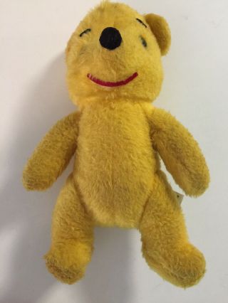 Vintage Gund Disney “Winnie the Pooh” Plush Bear Swedlin Inc Jersey 11” 2