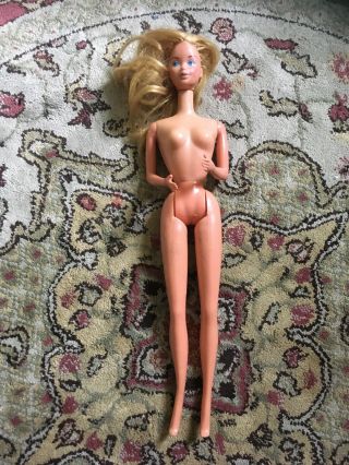 Vintage 1978 Mattel Kissing Barbie Made In Taiwan See Pictures