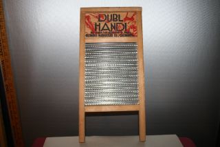 18 " Long Dubl Handi Lingerie Washboard By Columbus Washboard Co.