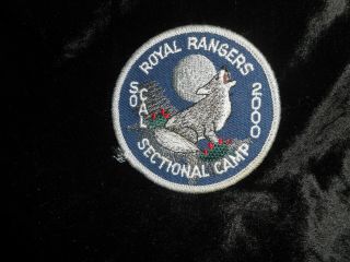 Royal Rangers 2000 Socal Sectional Camp Patch