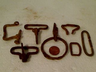 Antique 18th 19th Century Revolutionary To Civll War Horse Cavalry Harness Parts