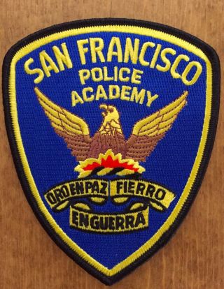 San Francisco Police Department Academy Shoulder Patch California