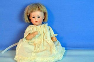 Antique German 9 " Armand Marseille Bisque Head 251 Character Baby Doll Vgc