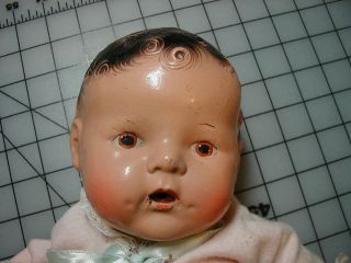 Vintage 15” Composition Baby Doll Drink Wet TLC Dione Quint? 2