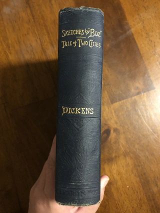 A Tale Of Two Cities,  Sketches By Boz Charles Dickens Antique