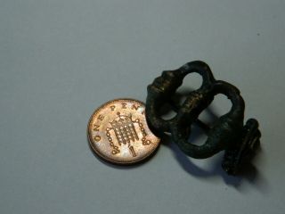 Roman Romano british bronze military fibula brooch metal detecting detector 4