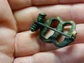 Roman Romano british bronze military fibula brooch metal detecting detector 5