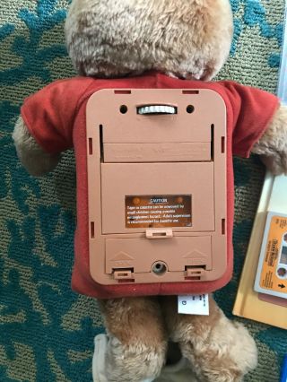 Vintage Teddy Ruxpin 1985 with 11 Books & Tapes,  Tux,  Bedtime Blanket & Pillow 3