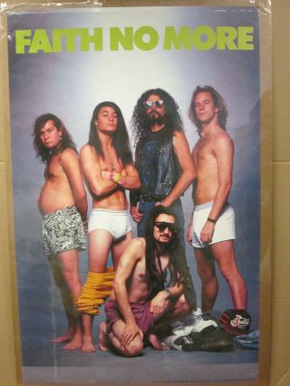 Faith No More Rock N Roll Vintage Poster 5736