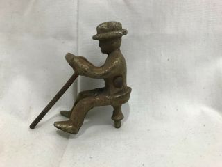 Neat Orig.  Antique Arcade Cast Iron Driver For Mccormick Deering Tractor Toy