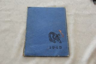 Hawthorne Nj High School Yearbook Class Of 1943 " Ursidae "