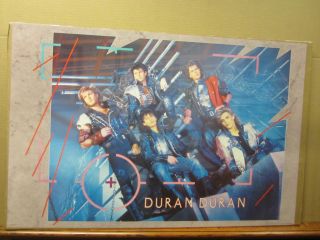 Vintage Duran Duran Rock N Roll Poster 1984 1547