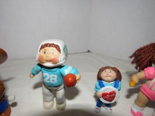 Vintage 80s Cabbage Patch Kids Mini Figures Figurines Minis,  1 Windup 4