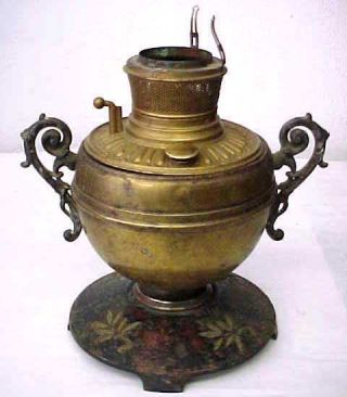 Antique Bradley & Hubbard Banquet Parlor Oil Lamp - Parts