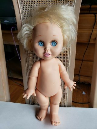 Vintage 1990 Galoob Baby Face Doll So Innocent Cynthia