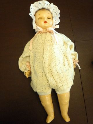 Vintage Baby Coos Doll From 1950 