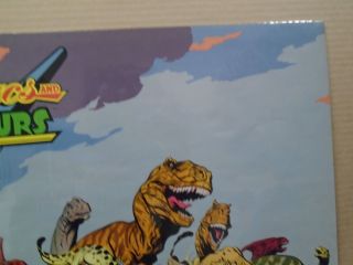 vintage 1993 Cadillacs and Dinosaurs poster 11124 2