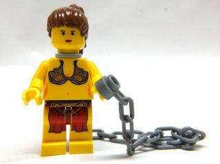 Lego Star Wars Slave Princess Leia Figure From Jabba 