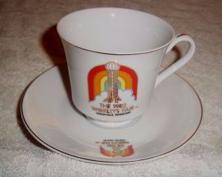 Vintage 1982 Worlds Fair - Knoxville,  Tennessee Tea Cup & 6 " Saucer