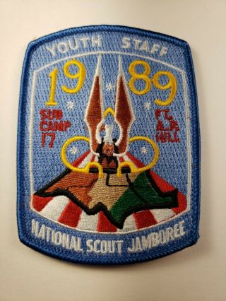 Boy Scout 1989 National Jamboree South Central Region Youth Staff Sub Camp 17