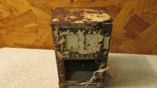 Antique Arcade Alaska Cast Iron Ice Box