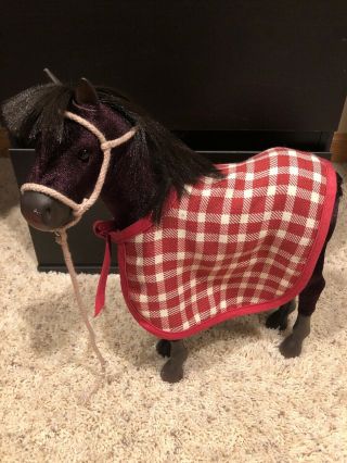 Vtg American Girl Doll Felicity Foal Horse Patriot Colt With Rope
