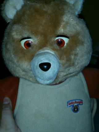 Vintage Teddy Ruxpin 1985 Wow World Of Wonder Bear (and Powers)