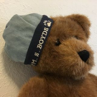 Vintage 1990 ' s H.  M.  S.  Boyds U.  S.  S.  Unbearable Jointed Stuffed Plush Teddy Bear 4