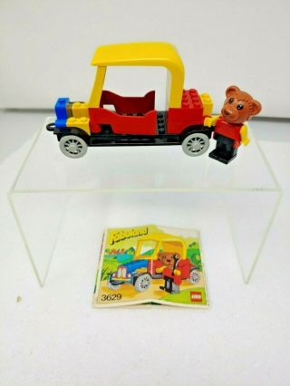 Lego Fabuland Number 3629 Barney Bear Car