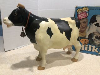 Vintage Kenner Milky The Marvelous milking cow toy General Mills 1977 Antique 2