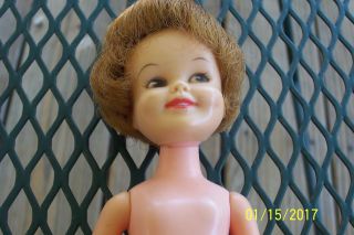 Vtg De Luxe Reading Corp Pat Pending Penny Brite Doll 1963