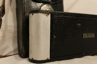 Antique No.  1 A,  Autographic Kodak Jr.  Bellows Camera,  Model A w/Case 2