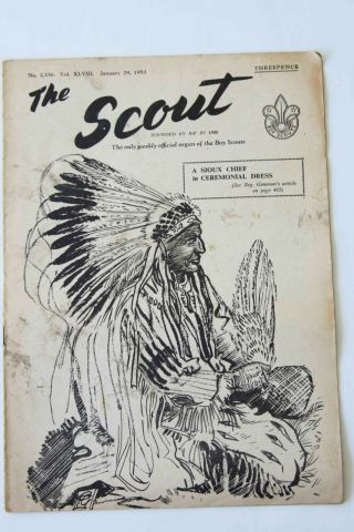 Vintage Set (50) Of The Scout (british) Magazines,  1953 Coronation Of Queen Year