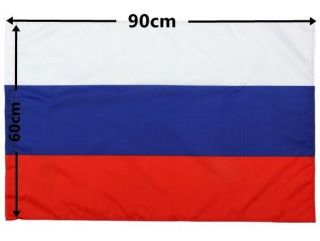 Official Russian Federation Flag 60x90cm 2 Sided From Russia Флаг Сборной России