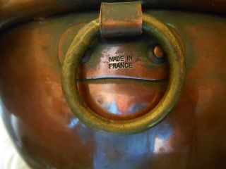 Vintage Copper Bowl Made In France