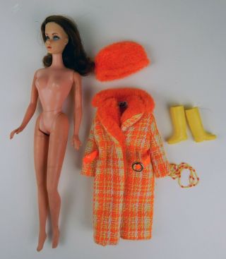 Vintage 1969 Twist ' n Turn Barbie in 1881 Made For Each Other outfit 3