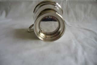Small Silver Tankard / Cup Engraved ENW 5 - 8 - 64. 6