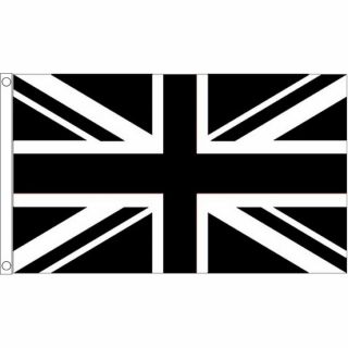 Retail Zone Black And White Union Jack Flag 5 