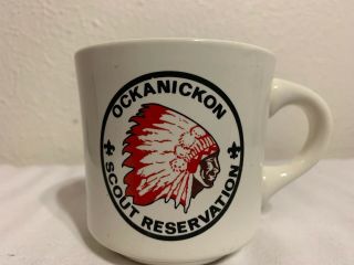 Ockanickon Scout Reservation Mug Bucks County Pa Bsa No Chips Or Cracks