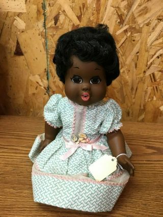 Vintage 1968 Shindana African American Black Baby Janie Operation Bootstrap
